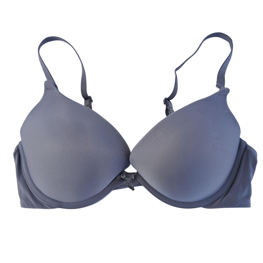 Victoria's Secret Bra Womens 34C Push-Up Padded Underwire Bow‎ Detail Lingerie